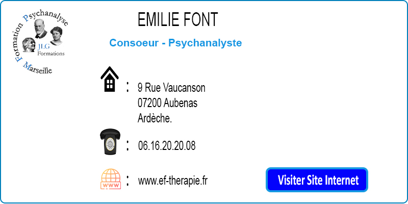 emilie font psychanalyste aubenas rendez vous doctolib